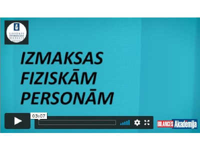 izmaksas fiziskām personām